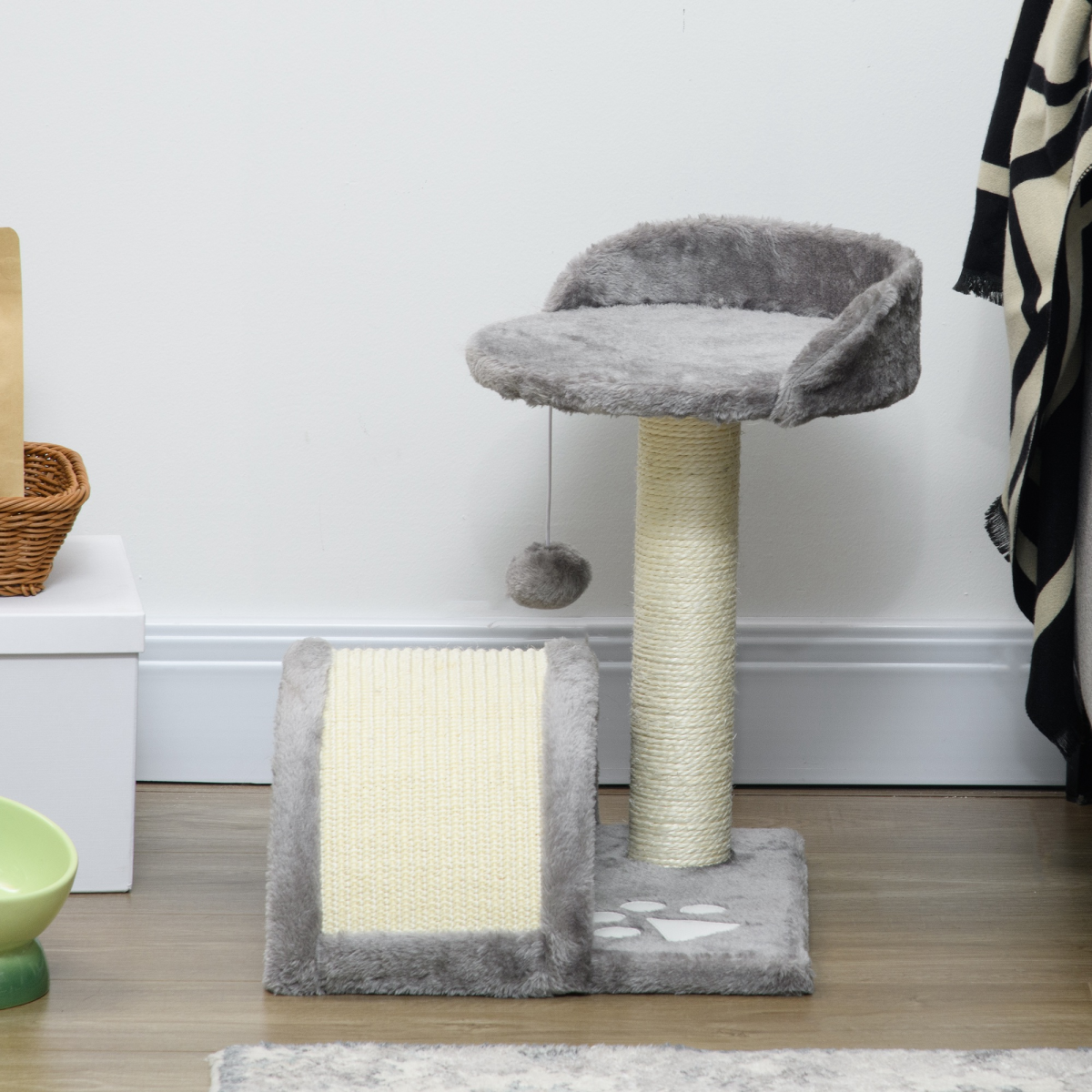 'Milo' Compact Cat Tree & Activity Hub