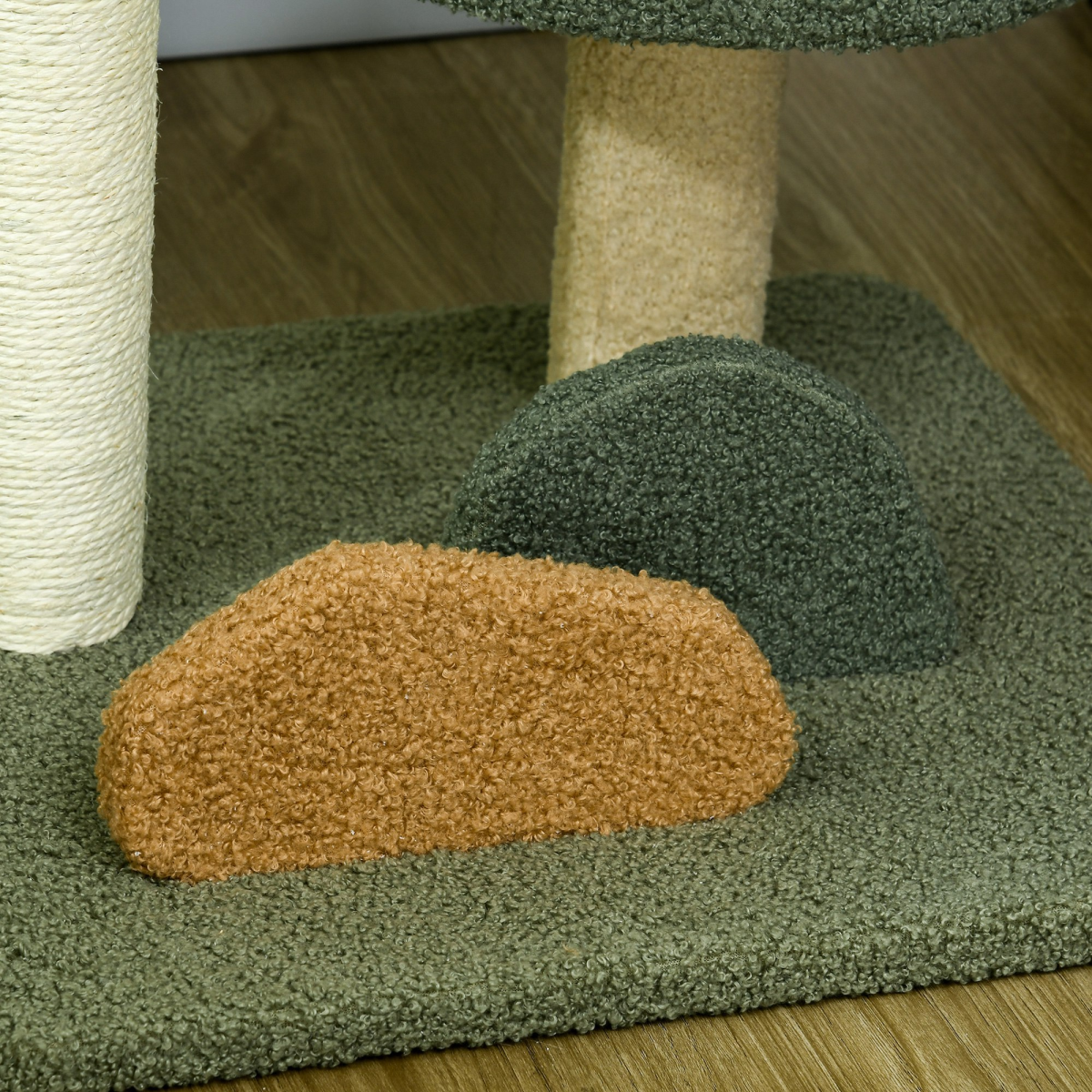 The 'Opulence' Double Velvet Bed Cat Tree (52cm)