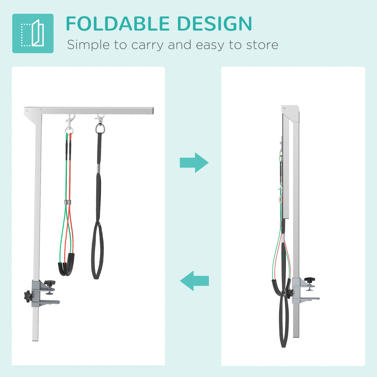 The Professional Stainless Steel Home Grooming Support Arm