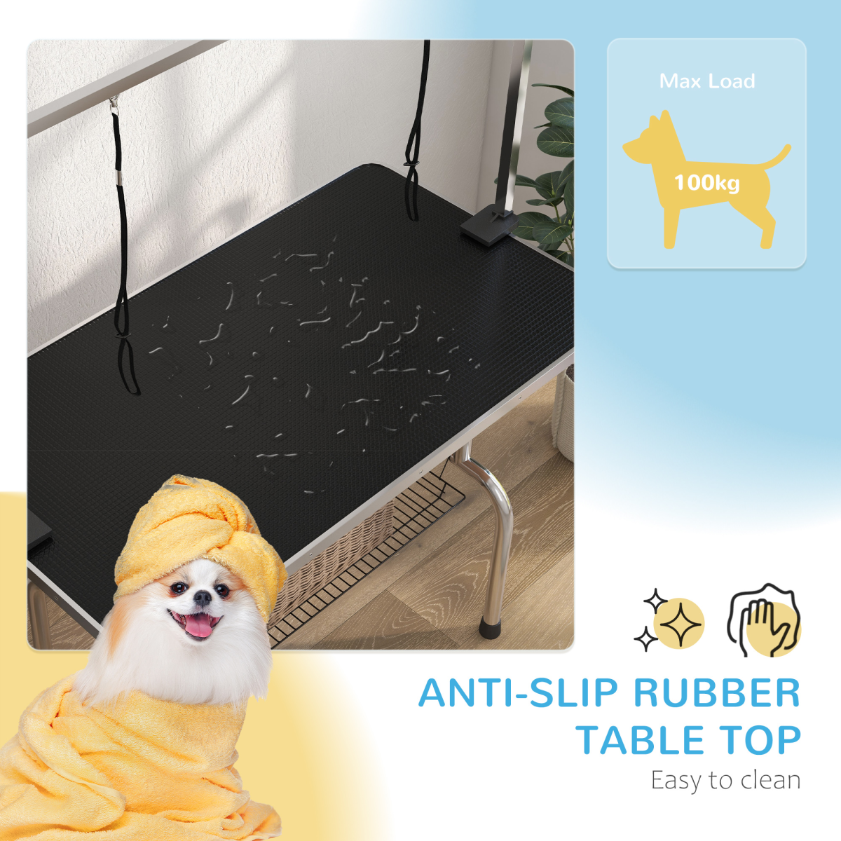 The 'Studio' Adjustable Home Dog Grooming Table