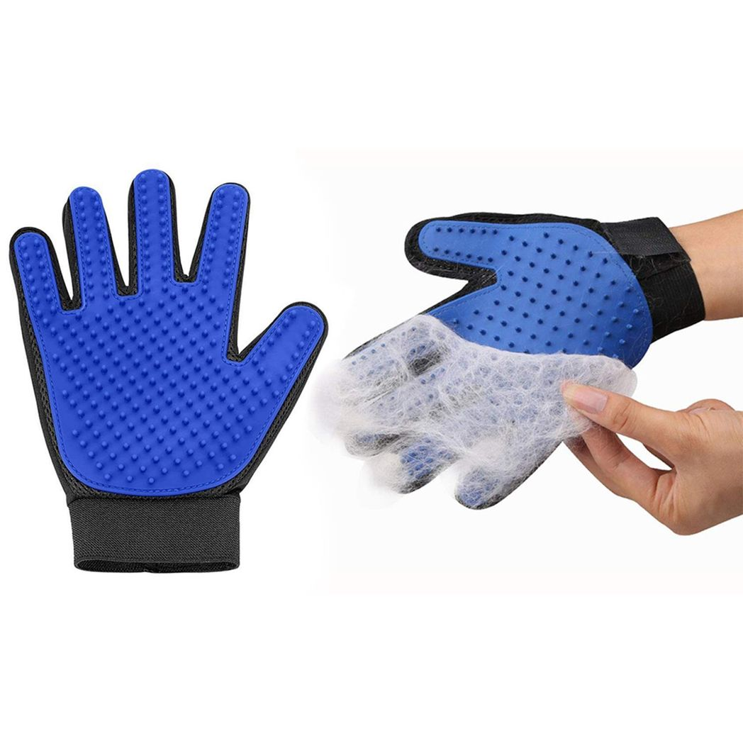 The 'Preen' Silicone Grooming Gloves