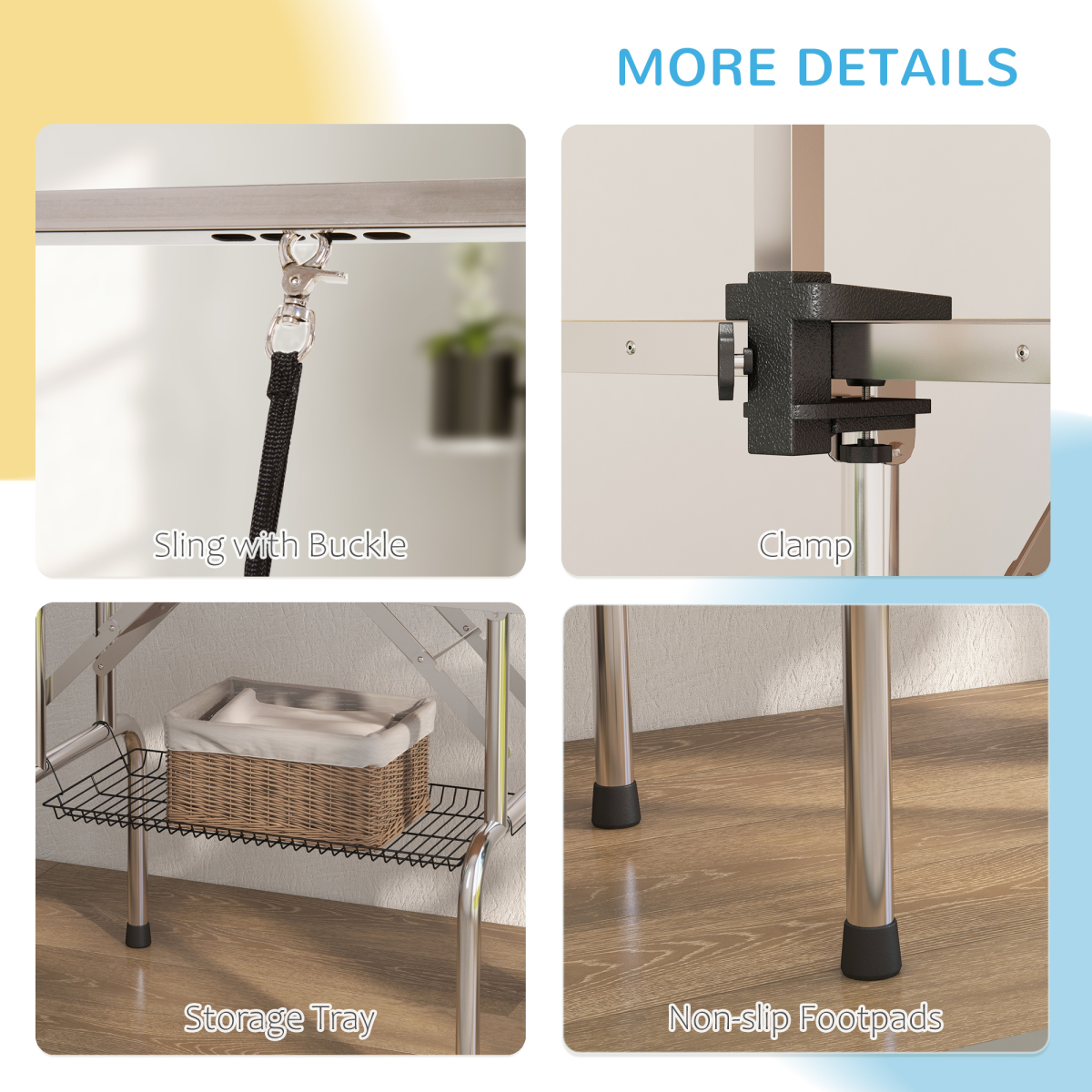 The 'Studio' Adjustable Home Dog Grooming Table