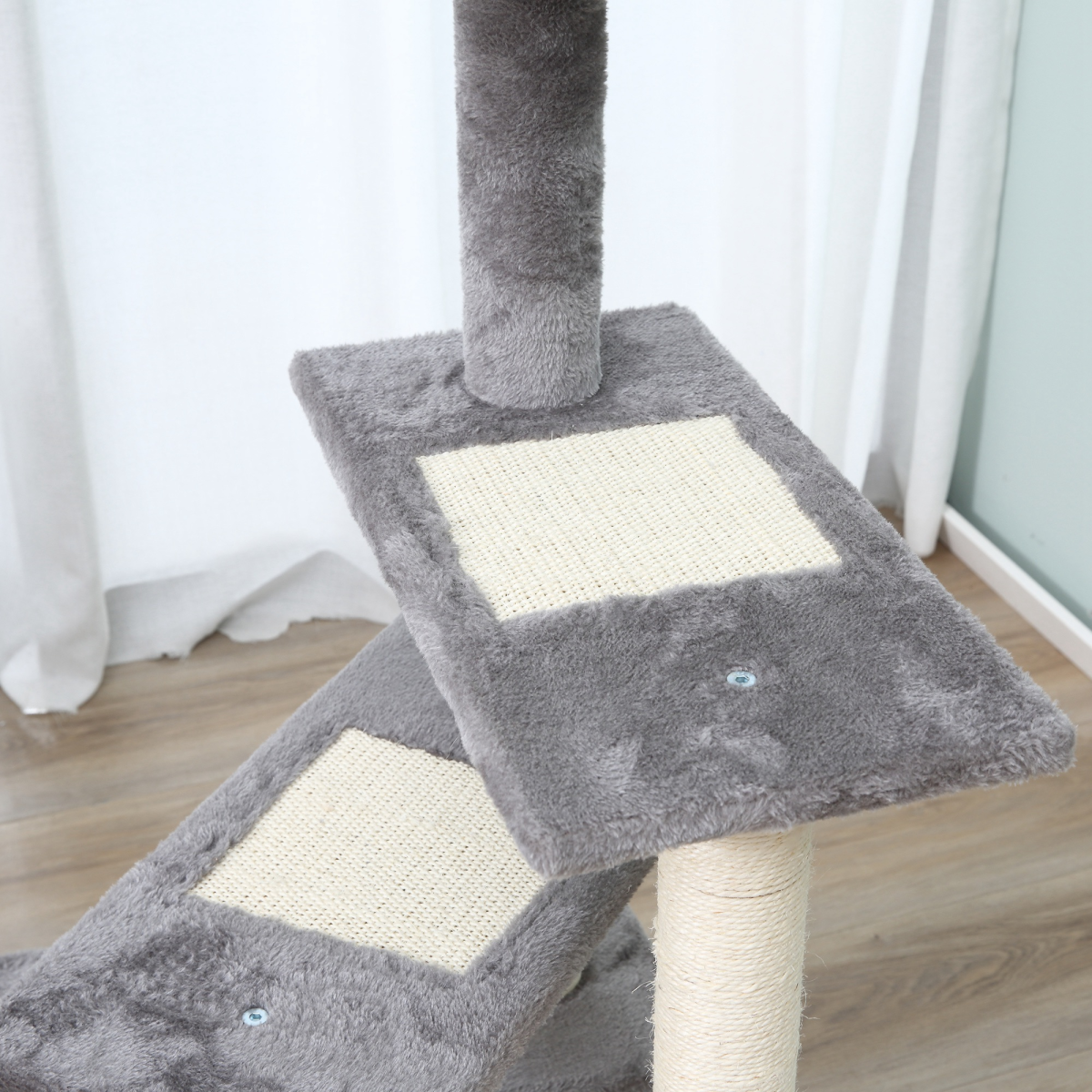 The 'Aria' Multi-Level Spiral Cat Tree (99cm)