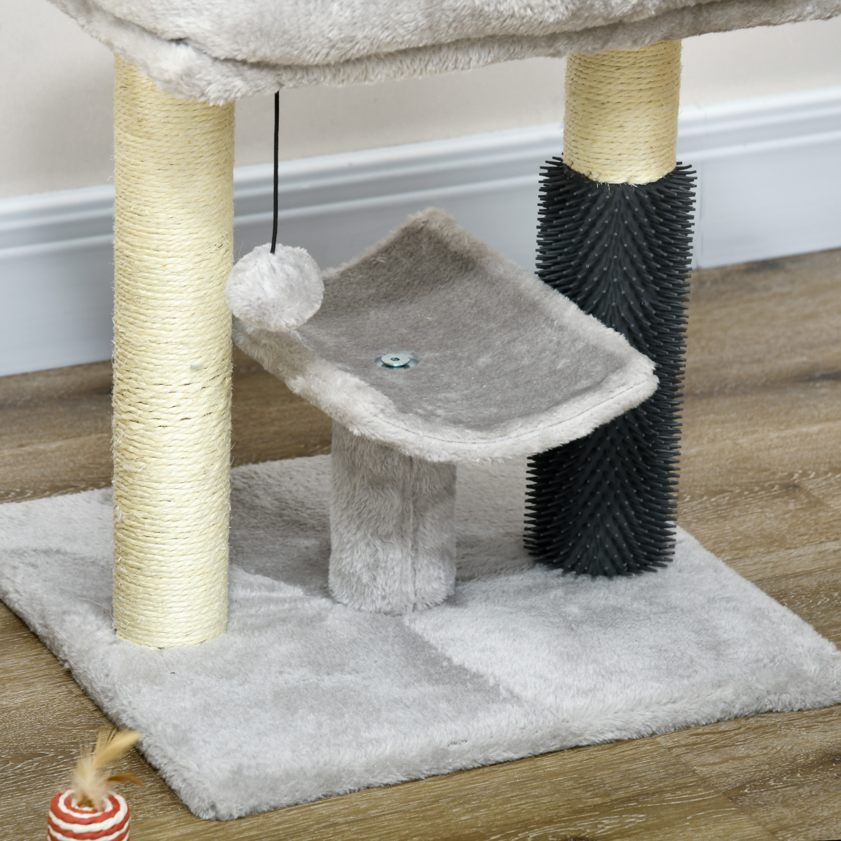 The 'Glow' Cat Tree with Integrated Self-Groomer