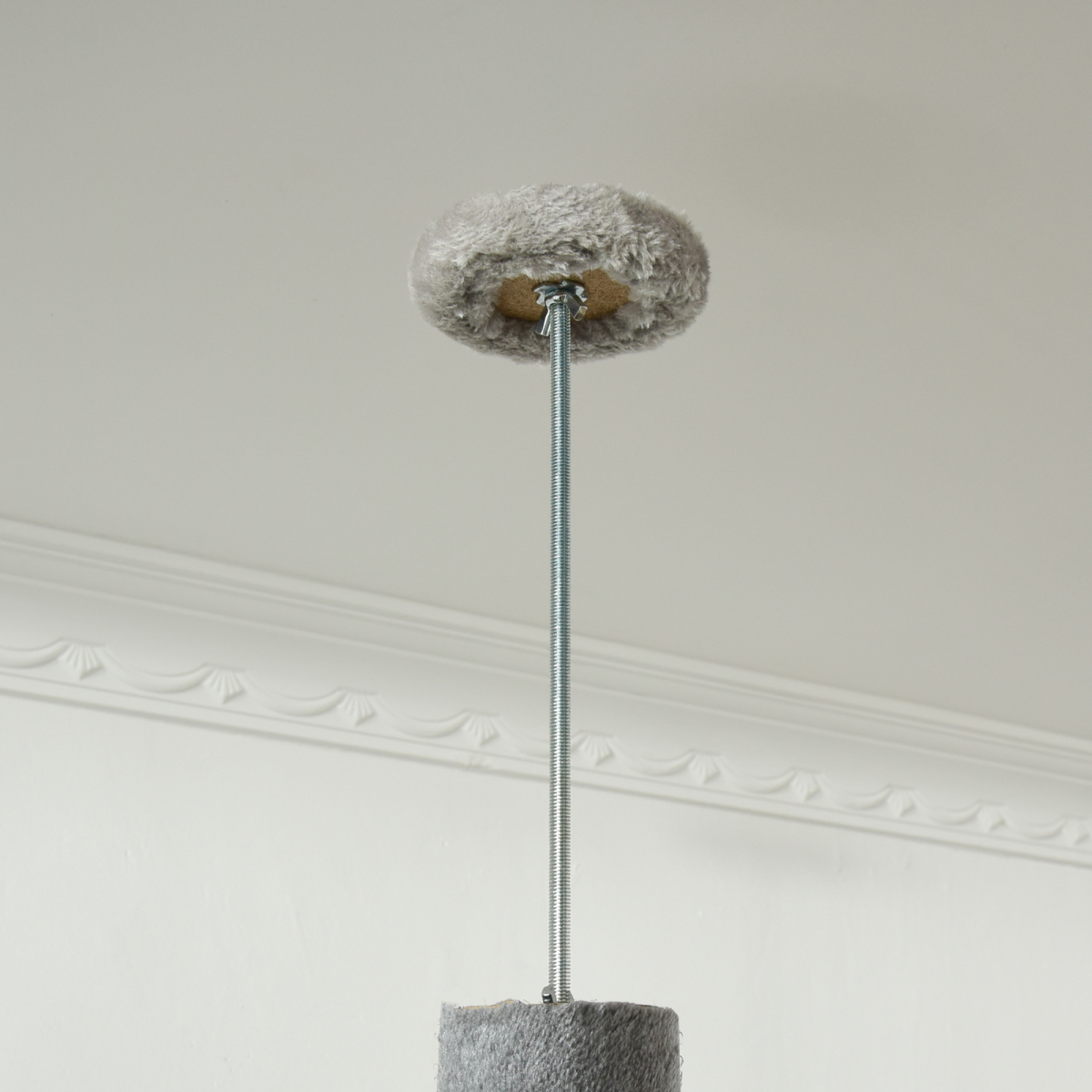 The 'Spire' – 217cm Four-Platform Cat Tower with Plush Summit House