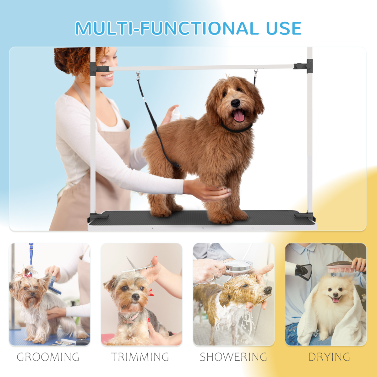 The 'Studio' Adjustable Home Dog Grooming Table