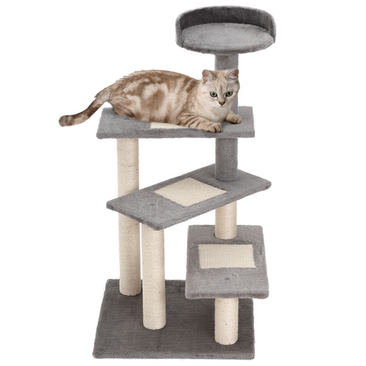 The 'Aria' Multi-Level Spiral Cat Tree (99cm)