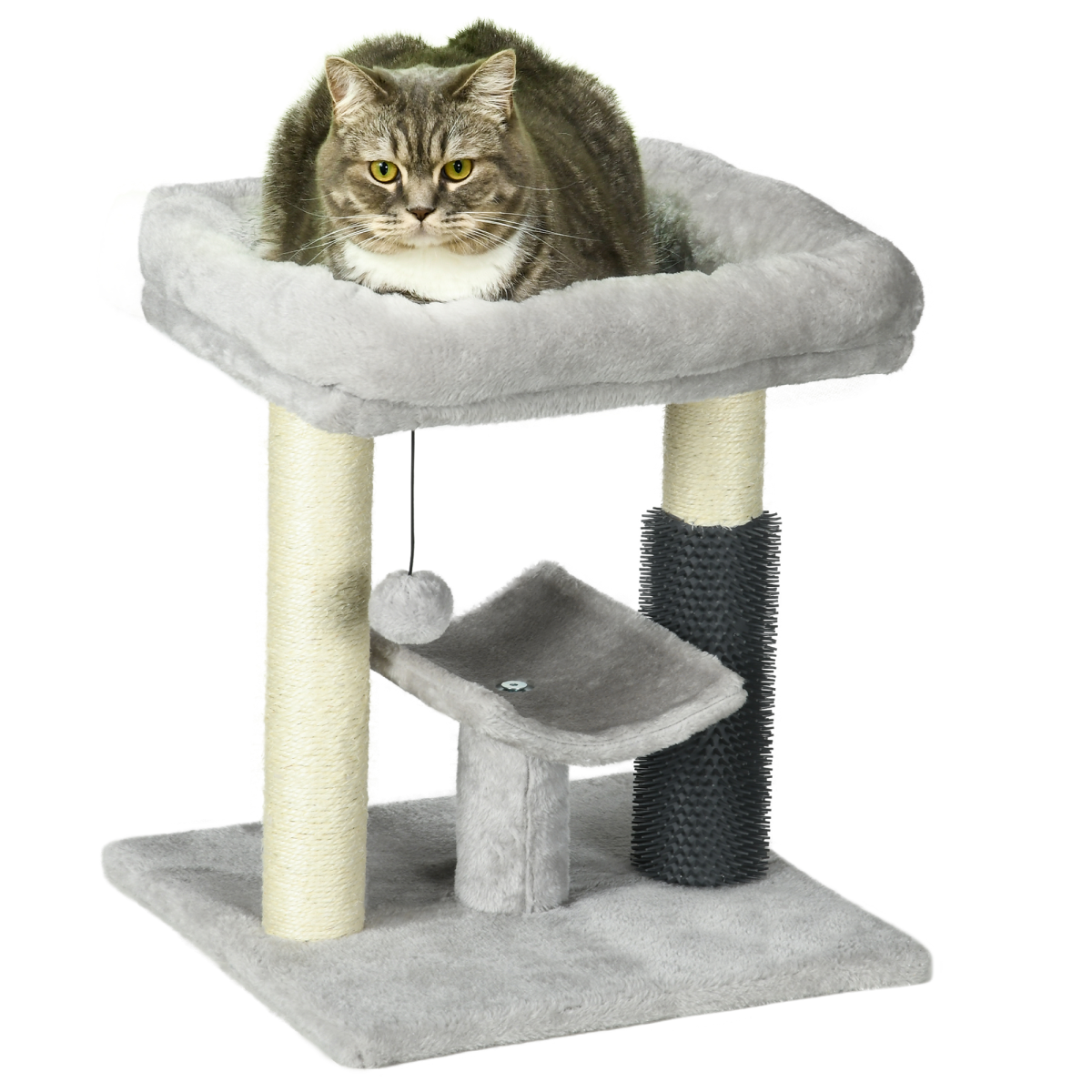 The 'Glow' Cat Tree with Integrated Self-Groomer
