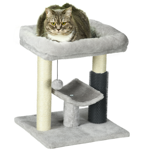 The 'Glow' Cat Tree with Integrated Self-Groomer